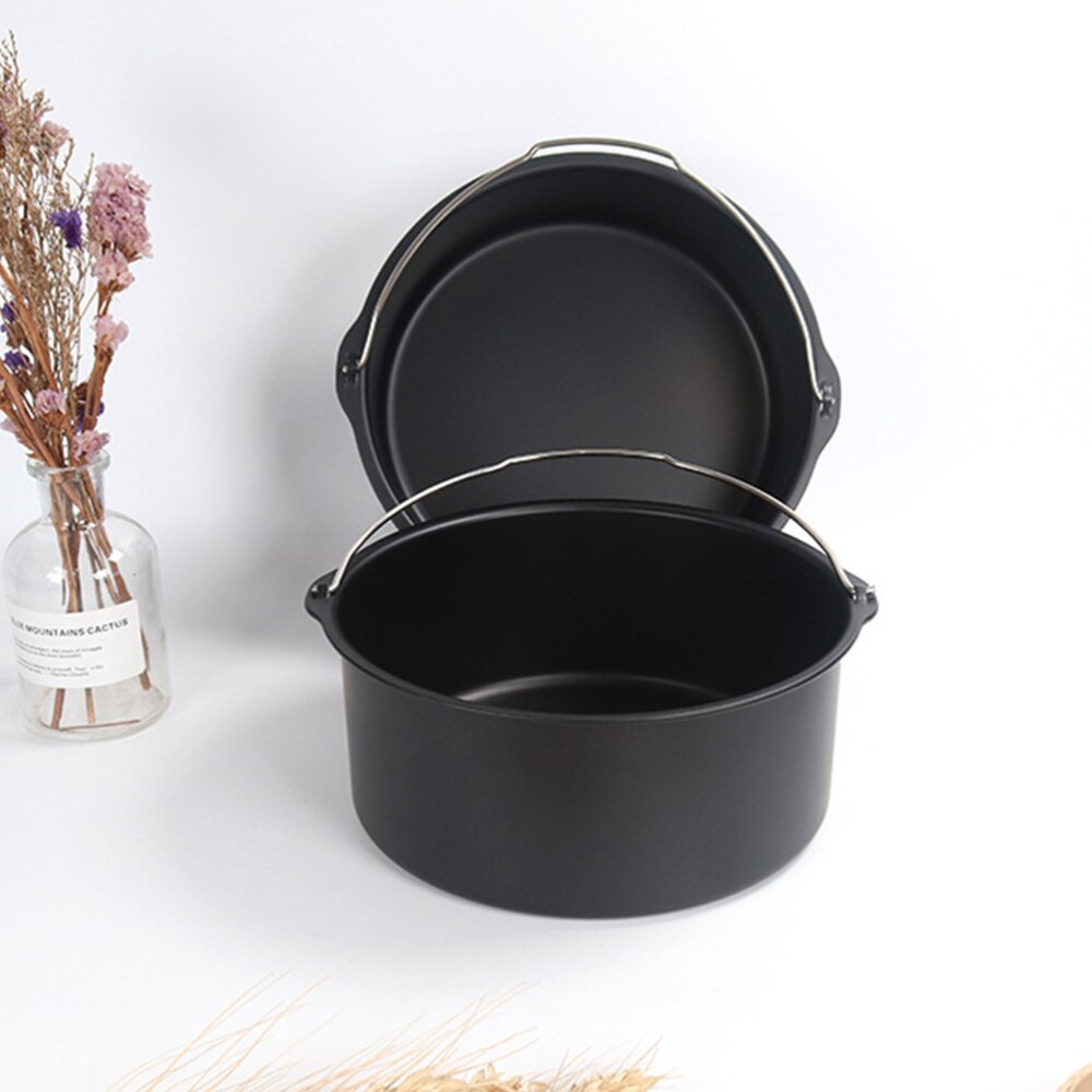 1pc koekenpannen, duurzame bakmand, kleine frituurpan voor thuiskeuken en restaurant