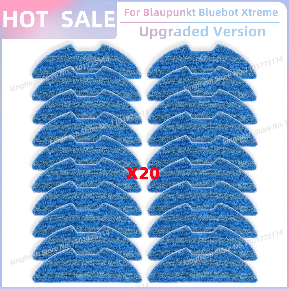 Geschikt voor (Blaupunkt Bluebot Xtreme) Stofzuigeronderdelen HEPA-filter Dweildoek Accessoires: Oranje