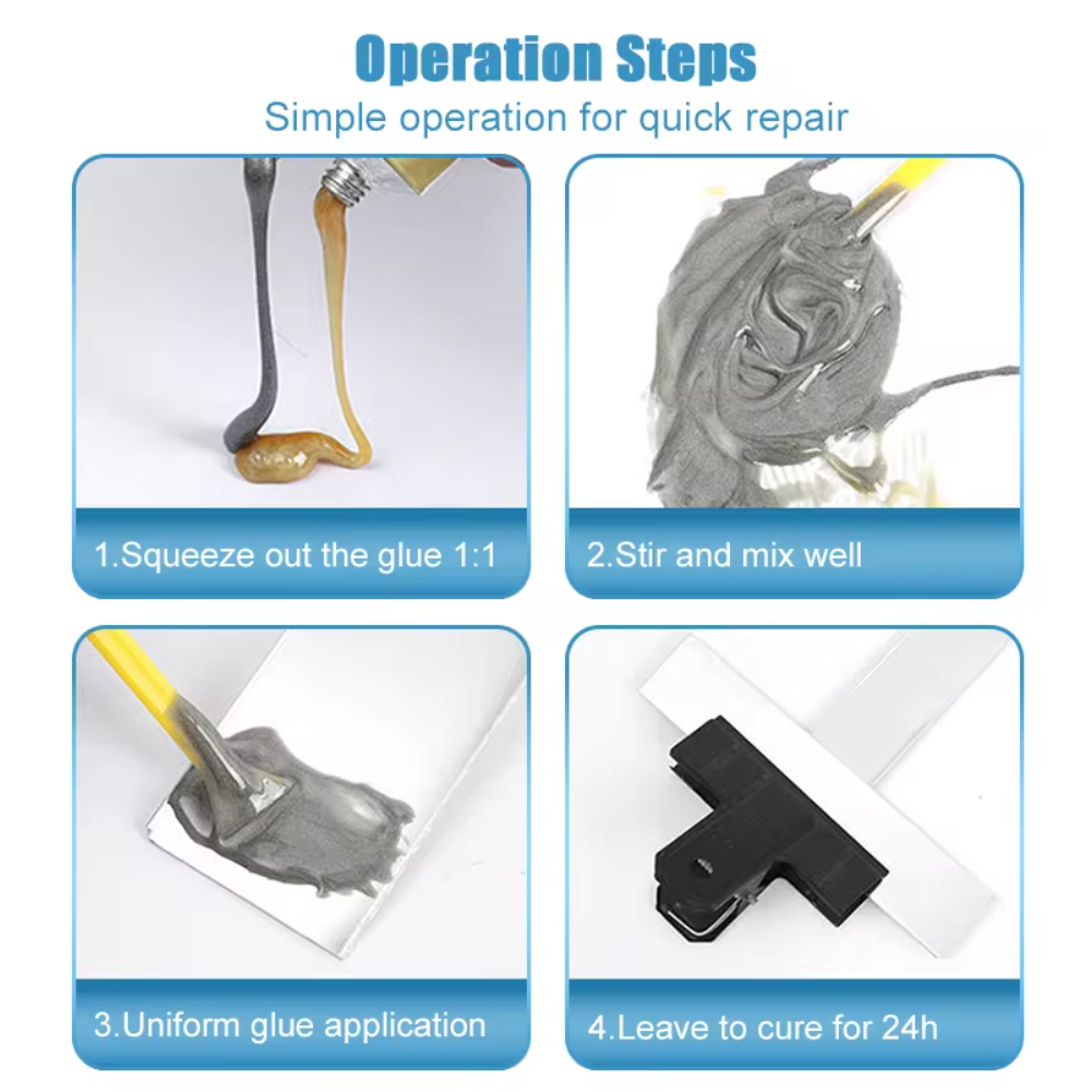 20-100g Reparatur kleber Extrusion hitze beständiger Kleber Flüssigkeits schweiß Alterung beständigkeit Multifunktion für Hartplastik und Keramik