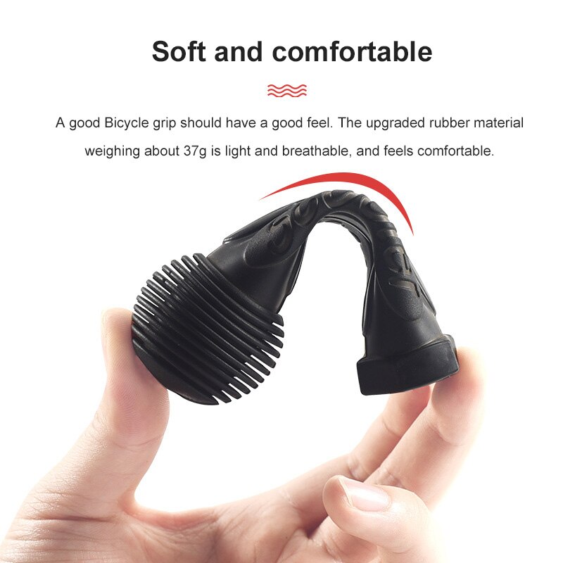 Kinderfiets stuur loopfiets antislip zachte rubberen handvat hoes scooter driewieler universele fiets as handvatten