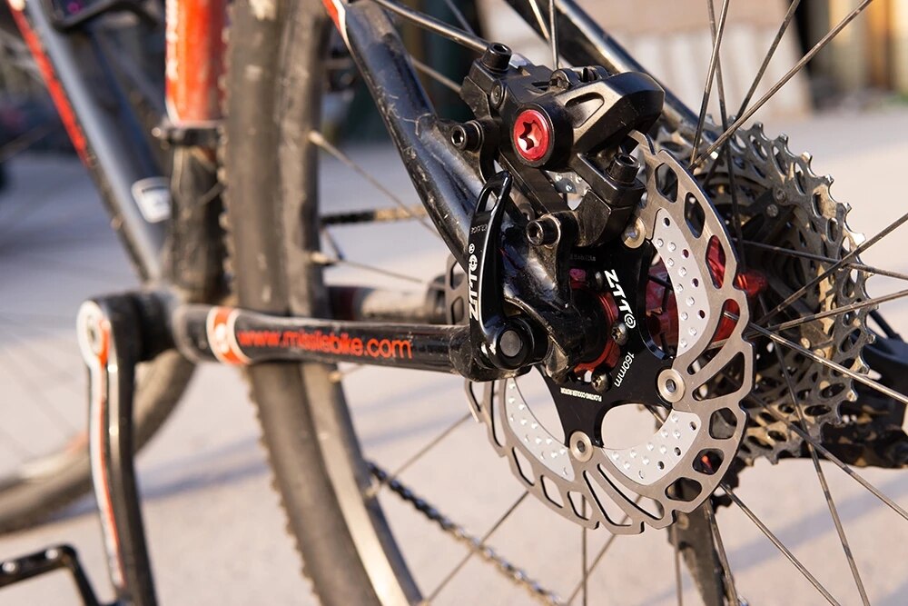 Ztto mtb køleskive mountainbike downhill flydende bremseskive seks søm flydende bremseskiver 140/160/180 / 203mm kølerotor