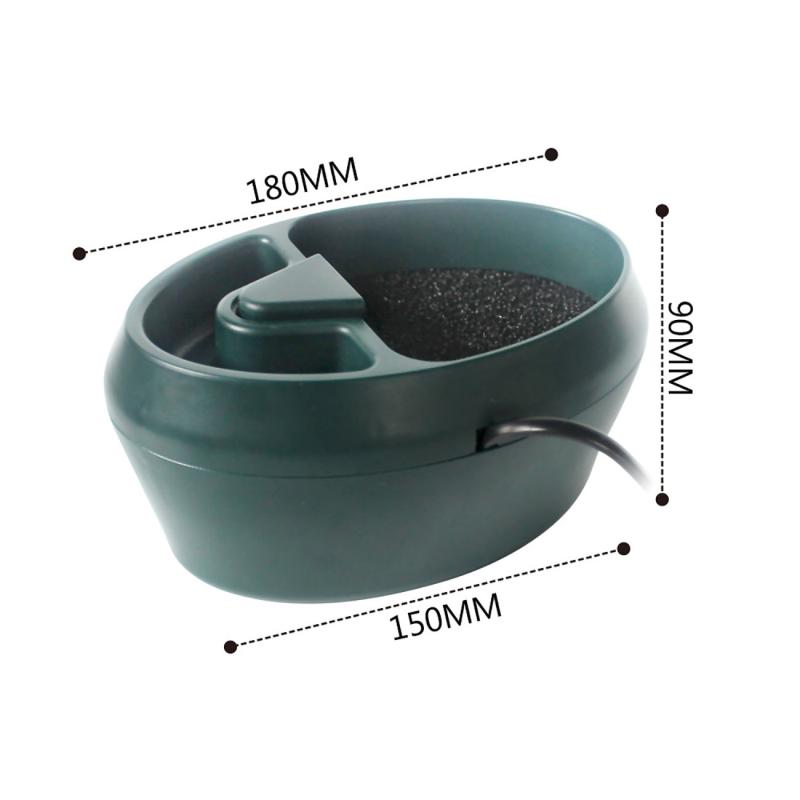 Fuente de agua potable para reptiles de 700ml, gotero automático, dispensador de agua para lagarto camaleón, terrario, suministros de alimentación