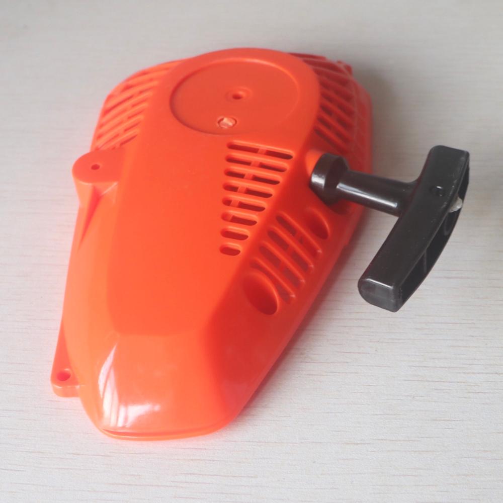Couvercle Orange tirer 4 dents démarreur adapté pour 2500 25CC essence tronçonneuse remplacement
