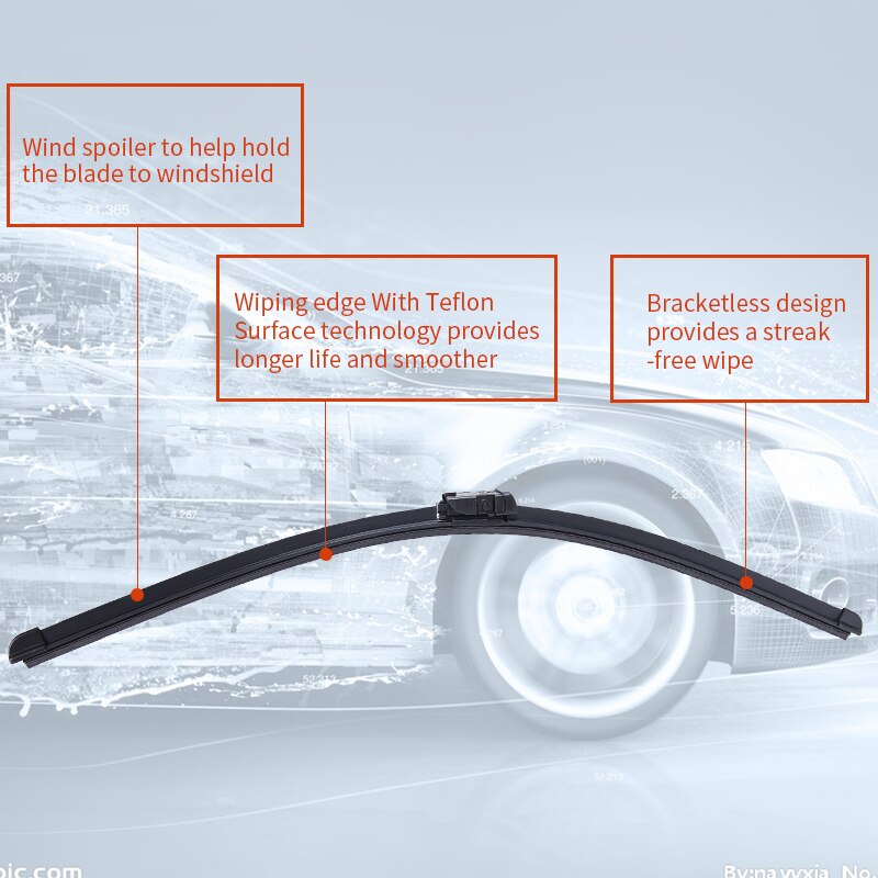 Wiper blades For FIAT Doblo from Clean car windshield