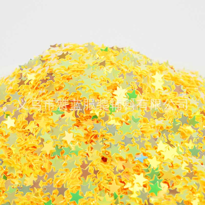 4mm vijfpuntige ster nagellak sequin crystal modder DIY handgemaakte materiaal glitter oogmake-up patch glitter bruiloft party gooi: 0520