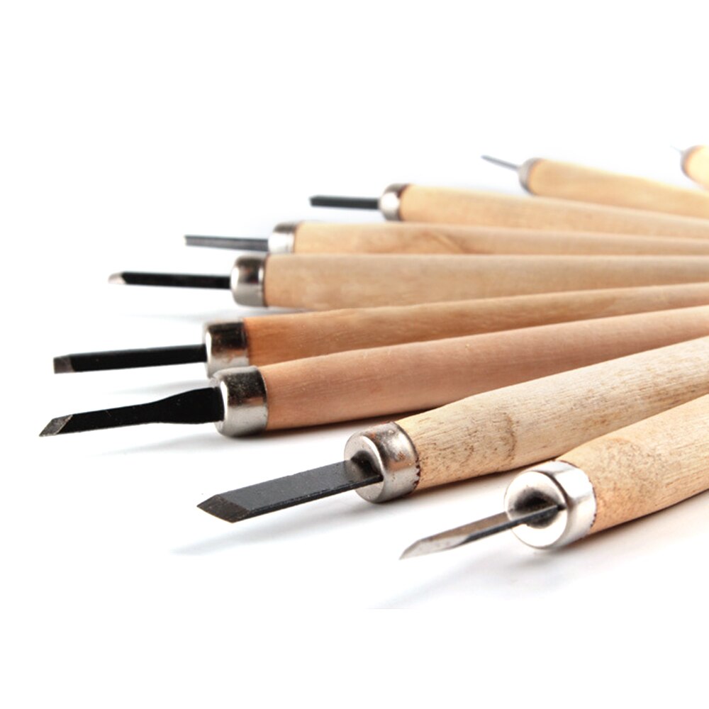Cutter Tool Gouge Carve Blade Sculpture Sculpt Chip Woodwork Wood Work Carver Cut Chip Chisel Craft Knife Pottery Ceramic Clay
