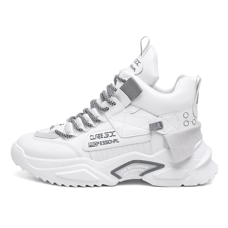 Men's Sneakers Autumn Casual Shoes Breathable Sneakers Joker simple Breathable: White / 9.5