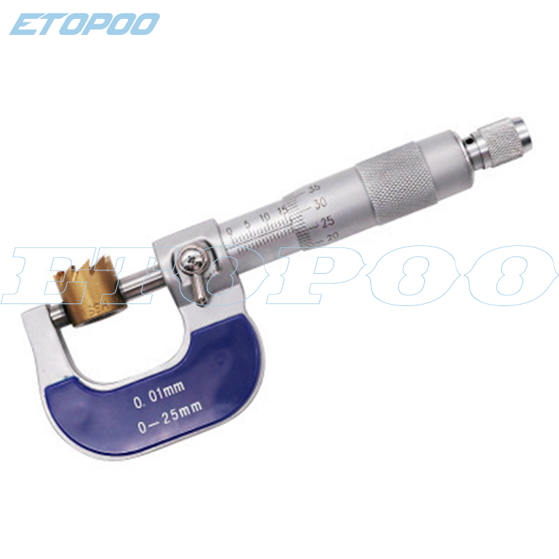 0.01mm Industrial 0-25mm Outside Micrometer Vernier caliper Measuring T