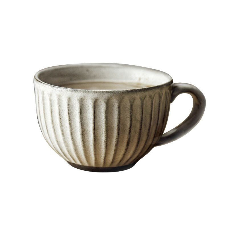 Kiinalainen retro kivitavara tee kahvi kuppi muki kuppi latte tee lautanen setti aamiaiskuppi jälkiruoka vintage teekupit ja lautaset