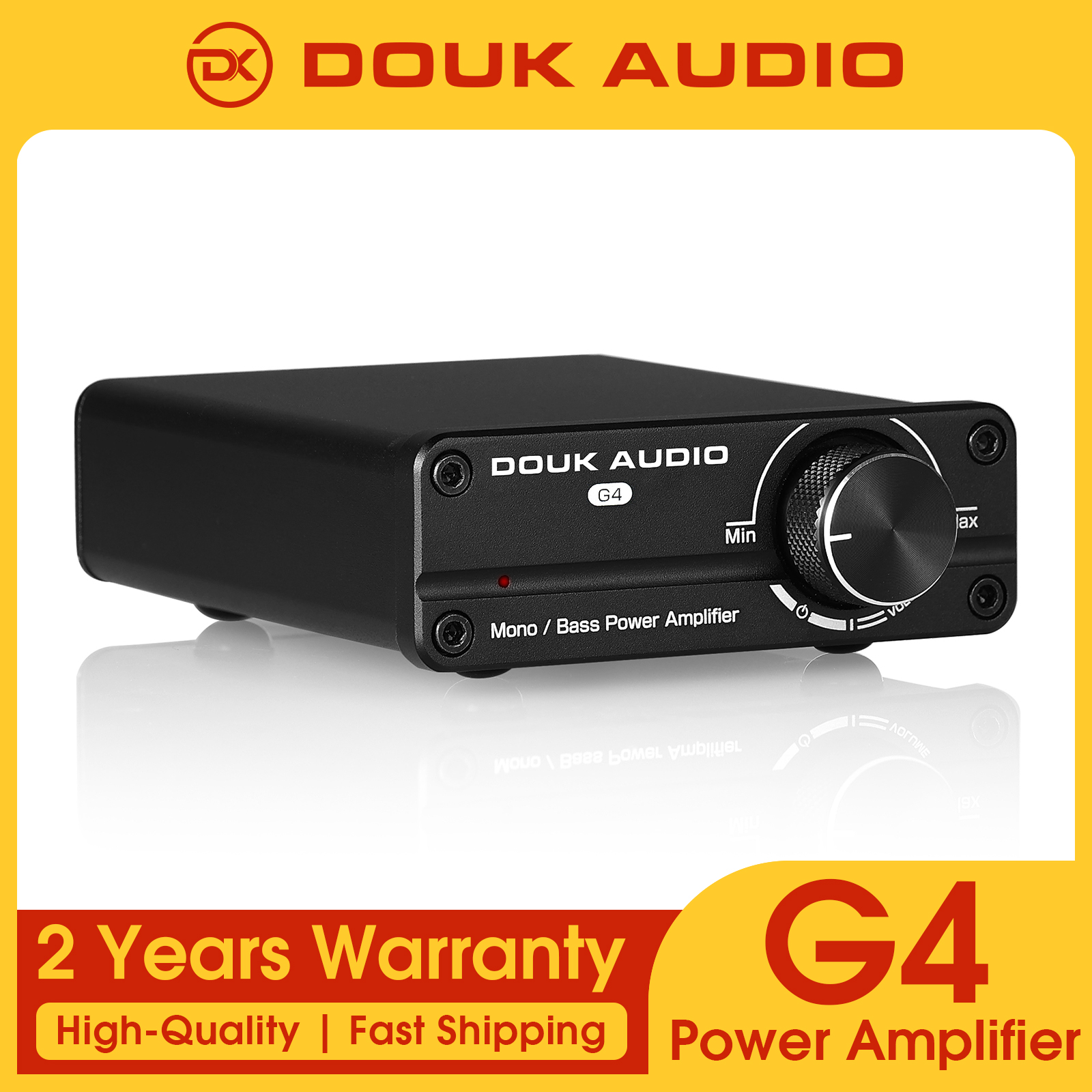 Douk Audio G4 Mini Subwoofer / Full-Frequency Mono Channel Digital Amplifier HiFi Audio 100W Home Desktop Power Amp