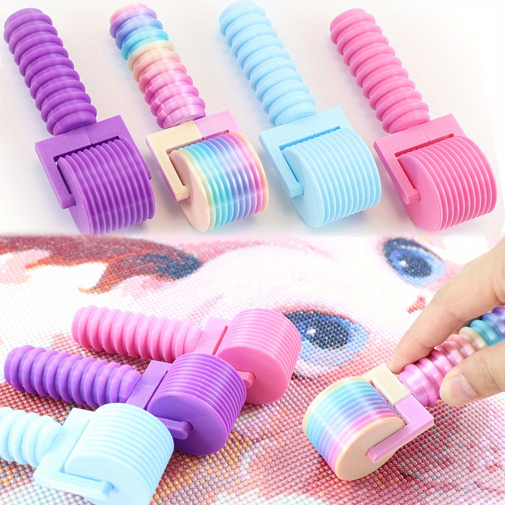 1pc Diamond Painting Roller Detachable Art Tool Smooth Rolling Cylinder for DIY Art Beads Corrected Fixing Tools Tightly Paint