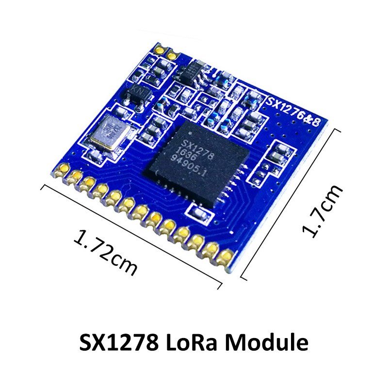 Grandwisdom 433mhz RF LoRa modul SX1278 PM1280 10p Lange-Abstand kommunikation Empfänger Absender SPI LORA IOT 433MHz antenne