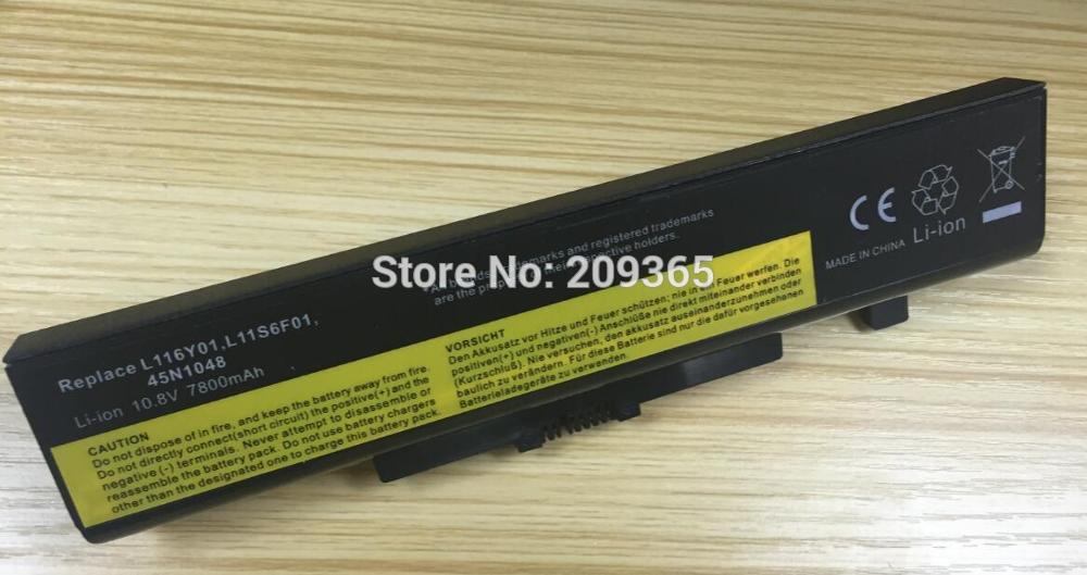 6600mAh 9 Cells laptop battery for LENOVO G500 Y485N Series IdeaPad G580 Y580 Y480 Z480 Y580N