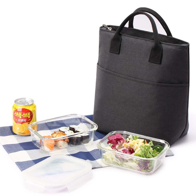 9L grote lunch tas verdikking koeltas geïsoleerde picknick handtas voedsel dranken vers carrier thermische winkel tote koeltas ijs pack