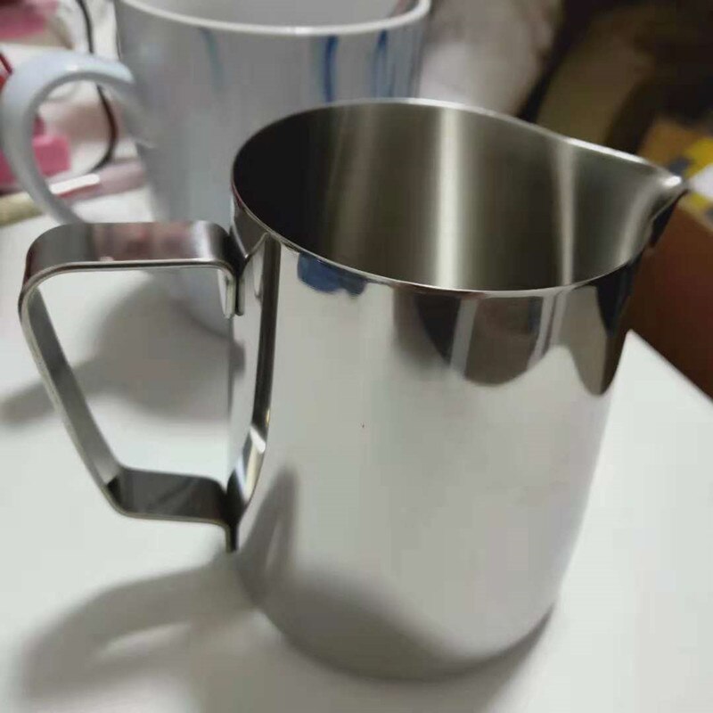 Olla de fusión de acero inoxidable, jarra para café, leche, Chocolate, cera, jabón, Base, herramientas para hacer velas, 350/580/900mL