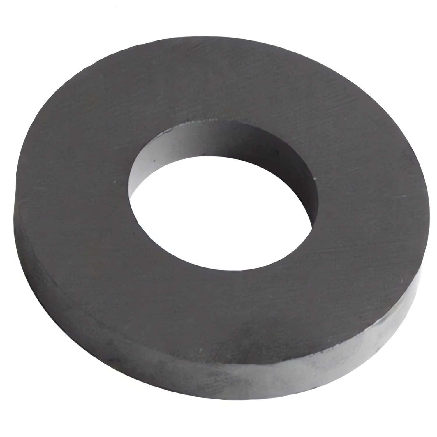 Ferrite Ring Magnets with Holes Round Disc Donut Magnets Circle Hole Magnets Perfect Ceramic Circular Magnets for Crafts DIY 8: 1m / black