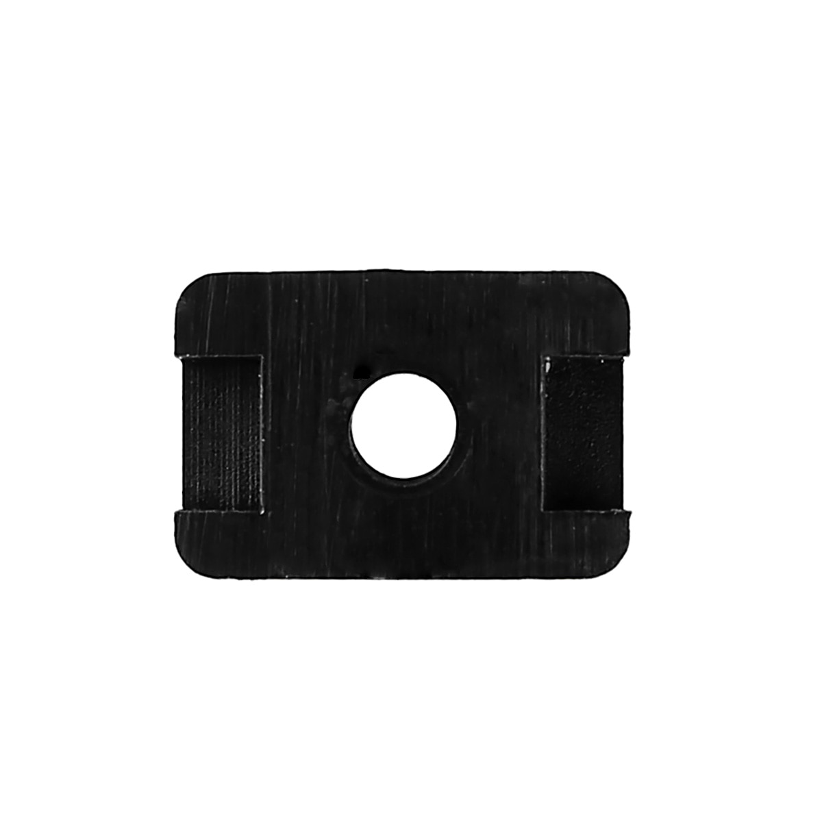 50 stk nylon fastgør beslag hjemmekontor kabelbinder mount base clips skrue type sadel form organisator vugger til ledningshåndtering