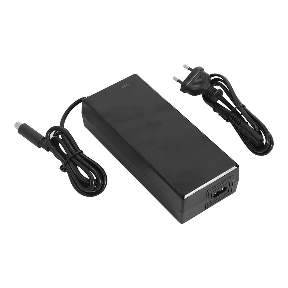 Cargador de batería de 54,6 V y 2A, enchufe europeo y estadounidense para Kugoo Kukirin G2 Pro KUGOO Kukirin G2 MAX, accesorios de repuesto para Scooter Eléctrico
