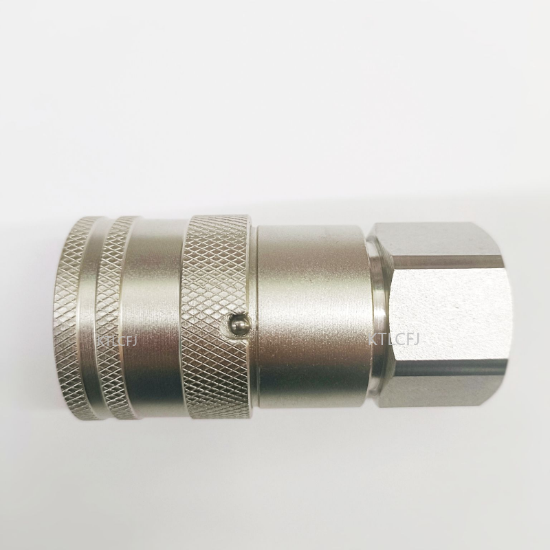 Excavadora hidráulica plana FF de alta presión, martillo rotura, abrazadera de madera, enchufe rápido, acoplador rápido de conexión rápida