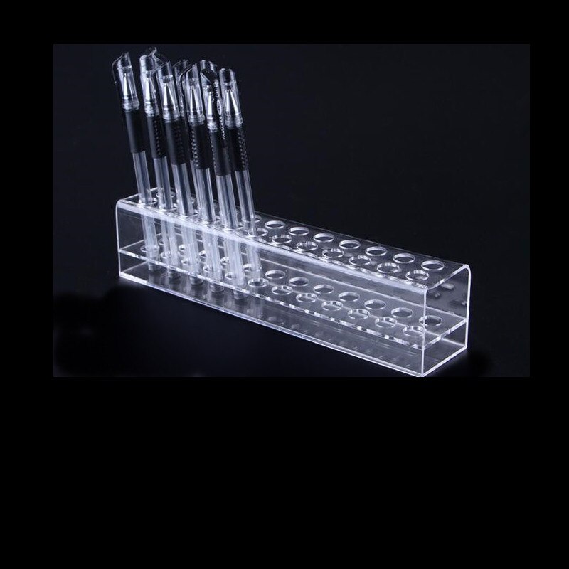 acryl Pen Houder Cosmetische Borstel Oogschaduw Potlood Pennen case Lippenstift Display Stand Rack Kantoor School Bureau Levert