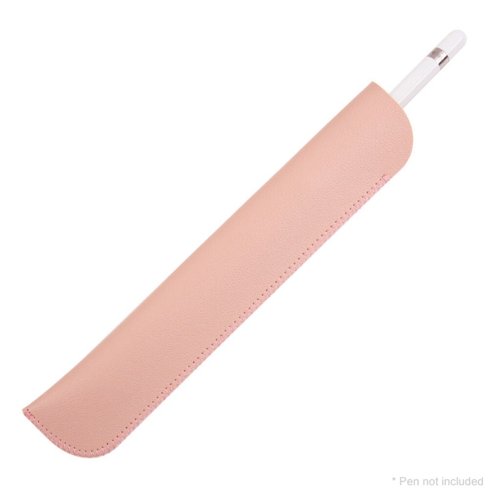 Til æble penalhus stylus touch pen opbevaringstaske cover cover beskytter til samsung til æble blyant: Lyserød