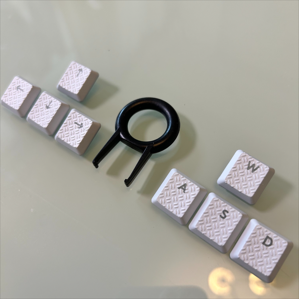 Voor Logitech G915\G913\G815\G813\TKL87 Mechanisch Toetsenbord Antislip Getextureerde Vervanging 8 Toetsen, 13 Toetsen Keycaps: Pewter