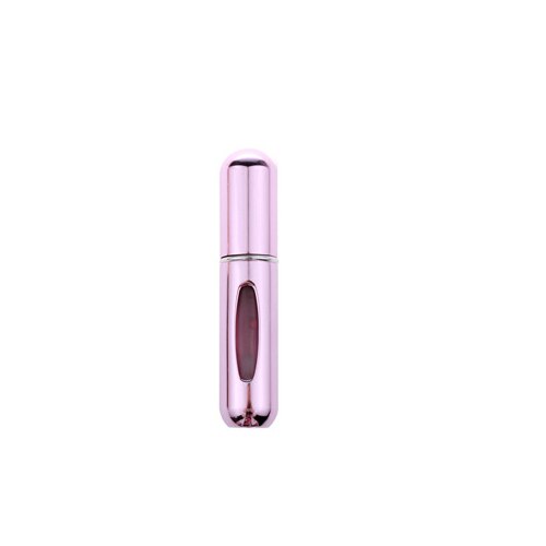 XZJJA Bodem gevulde Mini Parfum Spray Flessen Metalen Shell Spray Verstuiver Draagbare Reizen Parfum Opslag Fles Punten Bottelen: Purple Spray Bottles