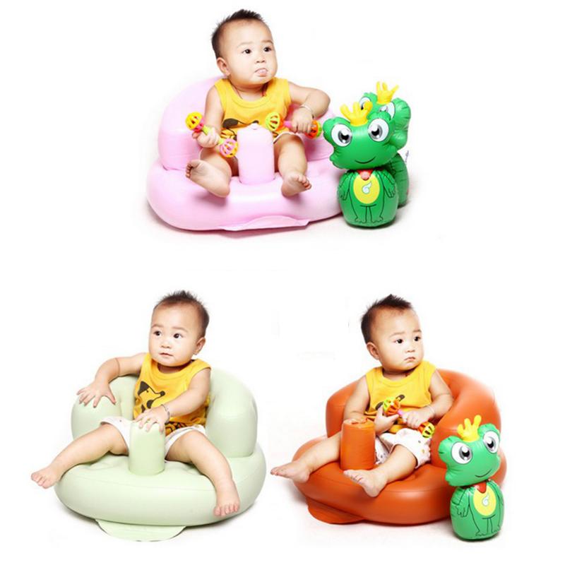Opblaasbare Baby Sofa Veiligheid Stoel Draagbare Play Game Mat Banken Leren Kruk Kinderen Leren Seat Strand Speelgoed Voor Kinderen Meubilair: Default Title