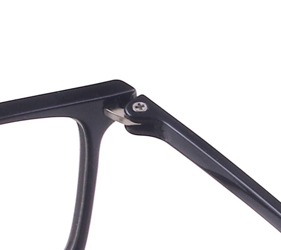 Men Women Transparent Plastic Rx Spectacle Frame Flexible Full Rim Square TR90 Glasses For Progressive Myopia Reading Lenses