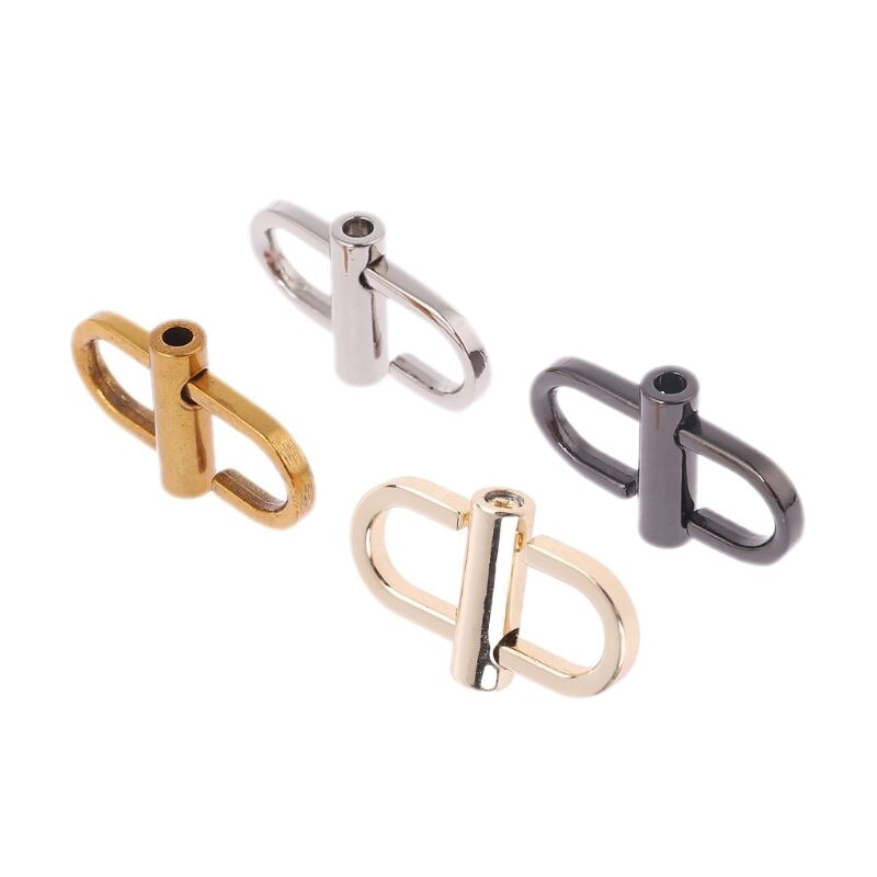 Tasche Handtasche Metall Schulter Kette anpassen Verkürzung Schnalle Tasche anpassen Schnalle LX9C