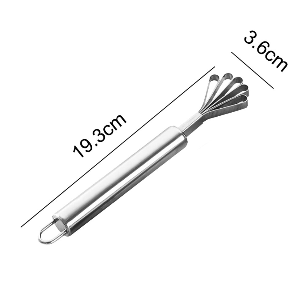 Stainless Steel Coconut Shaver Kitchen Gadgets Fruit Tools Hanging Seafood Accessories Multifunction Fish Clean Scales Tools