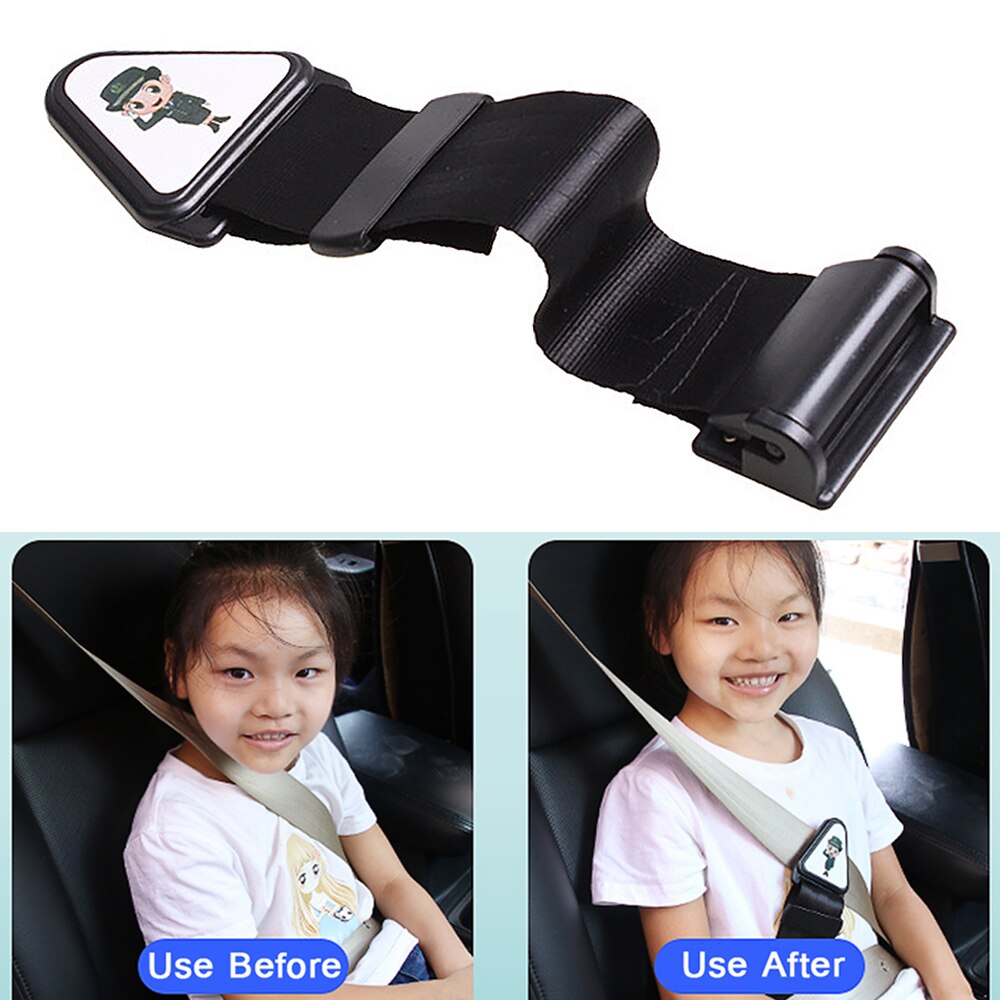 Auto Kind Veiligheid Cover Schouder gordel houder Richter Slip Beschermen Auto Veilig Fit Seat Riem Stevig Voor Veiligheid Protector