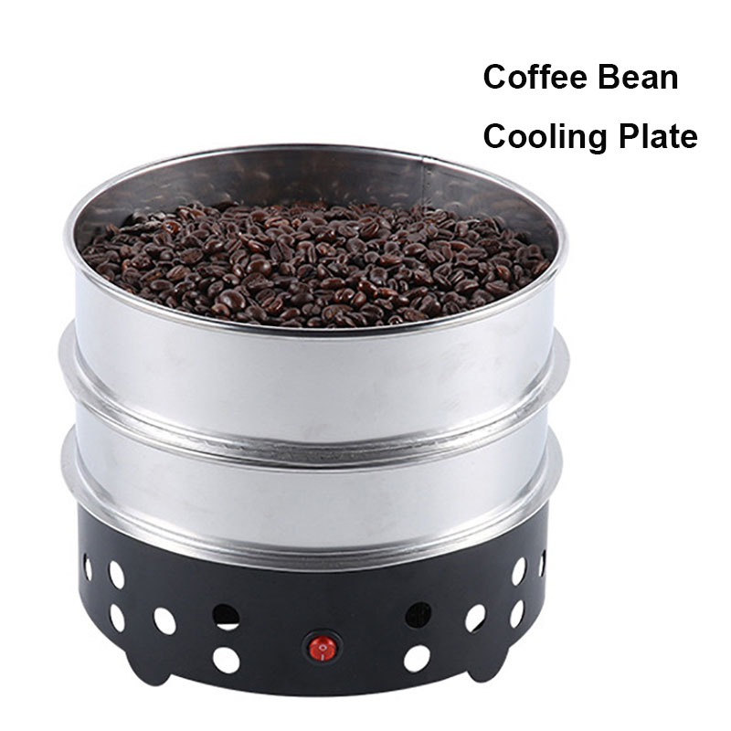 Electric Coffee Bean Cooler Machine 500g Small Household Coffee Beans Roasting Radiator Cooling Plate Coffee Accessories