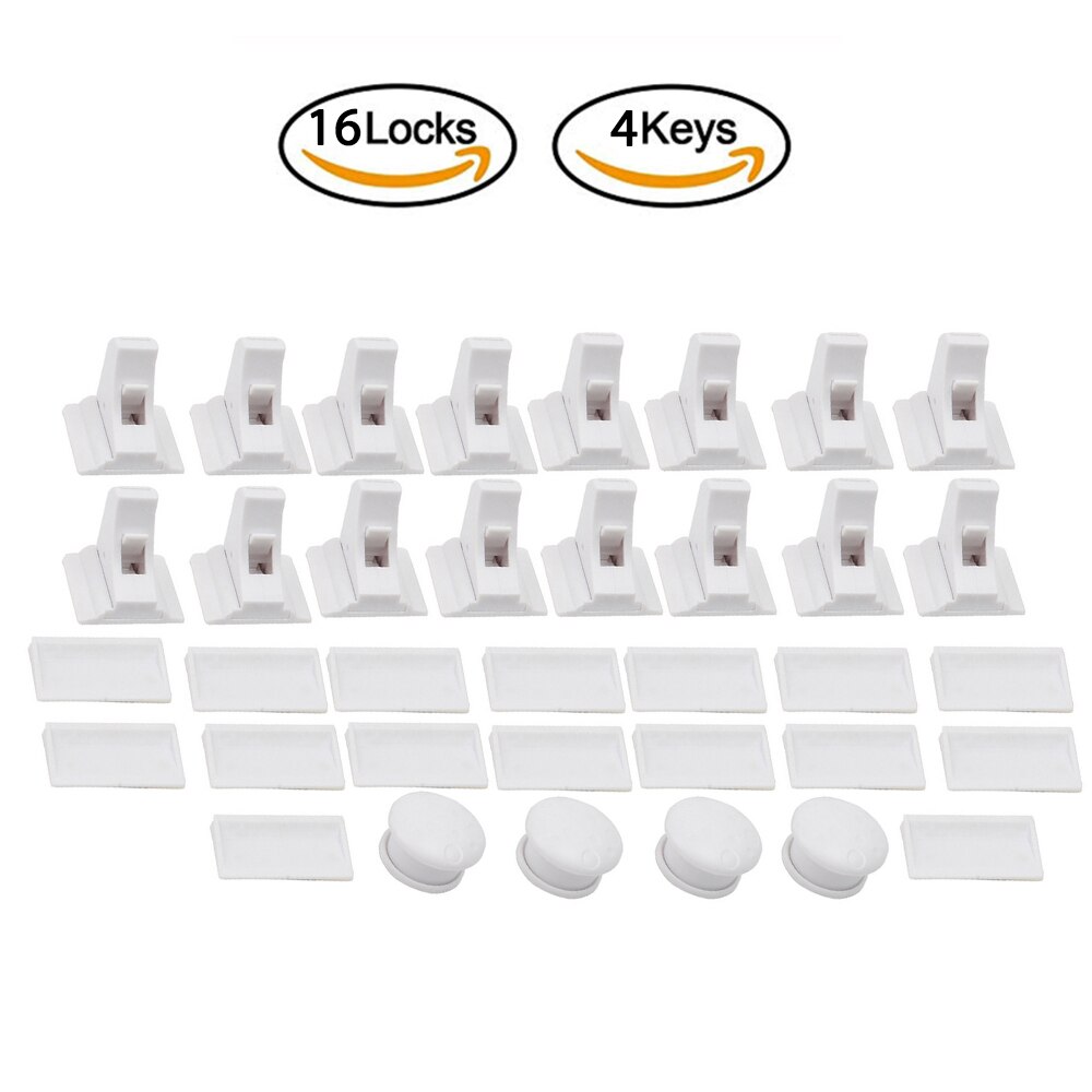 Magnetic Child Lock Children Protection Baby Safety Lock Drawer Latch Cabinet Door Lock Limiter Children Security Locks