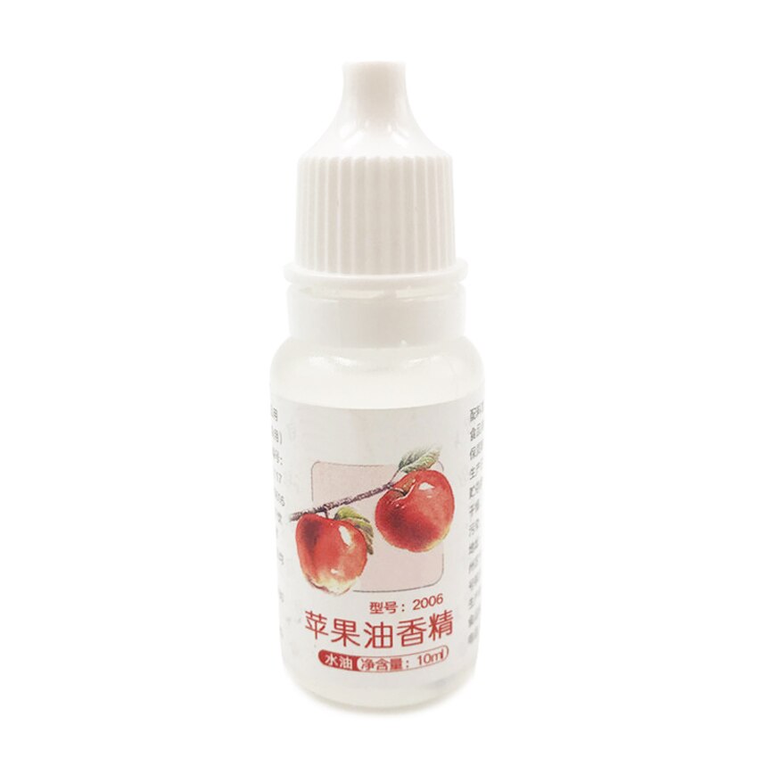 10ML Lebensmittel Klasse Aroma Magie Lebensmittel Duft Getränke Gelee Süssigkeit Speise Wesen Verwendet Für Backen Kekse Milch Handgemachte Seife gewürz: Apfel