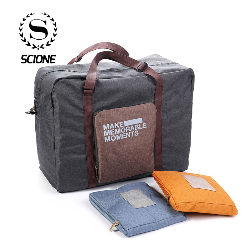 Scione 23L Wasserdicht Würfel Gepäck Tasche Koffer Große Kapazität Klapp Reise Verpackung Tote Hand Schulter Organizer Für Männer Frauen