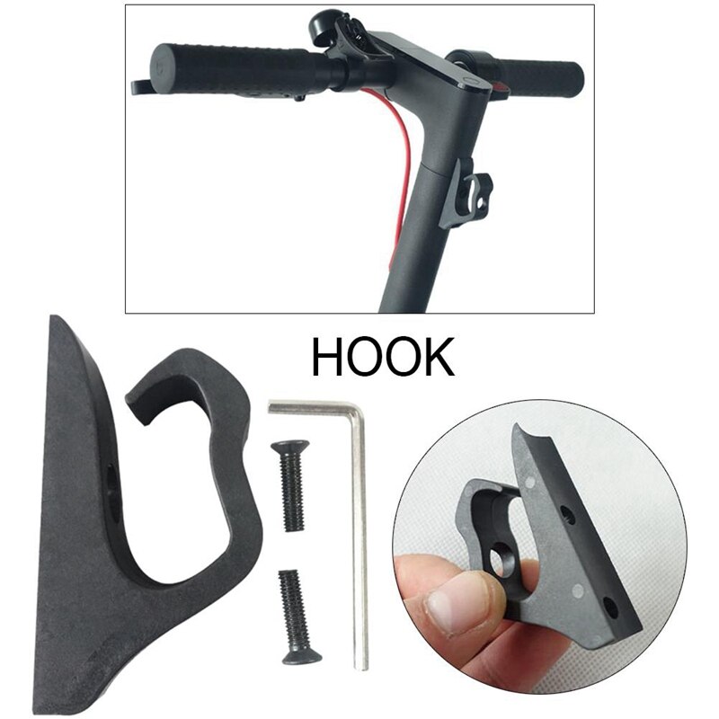 Accesorios para patinete Xiaomi M365/M187/Pro, juego de combinación, gancho especial, amortiguador, medidor de amortiguación, funda de silicona