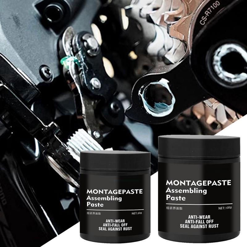 Grasa para rodamientos para ciclismo, lubricante para rodamientos, conjunto de grasa sintética completa, grasa para pedales, grasa multiusos para ciclismo