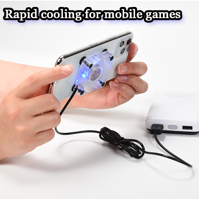 Cooler 5V Usb Power Fan Koellichaam Koelventilator Voor Android Tv Box Set Top Box Mobiele Telefoon Zuig cup