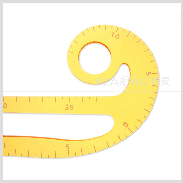 S Shape Acrylic French Curve Ruler PM1300 Art Rulers Comics Template Sewing Supply