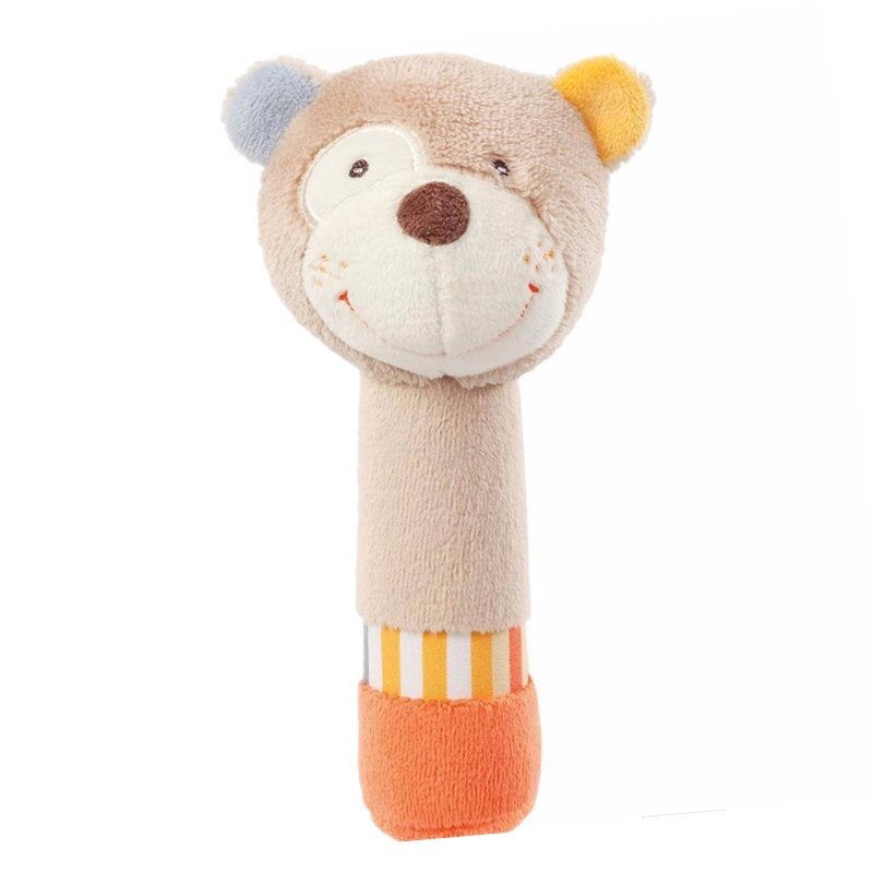 Slaapkamer Baby Rammelaar Mobiles Schattige Baby Speelgoed Cartoon Dier Hand Bell Rammelaar Zachte Peuter Pluche Bb Speelgoed 0-12 maanden 40% Off: C