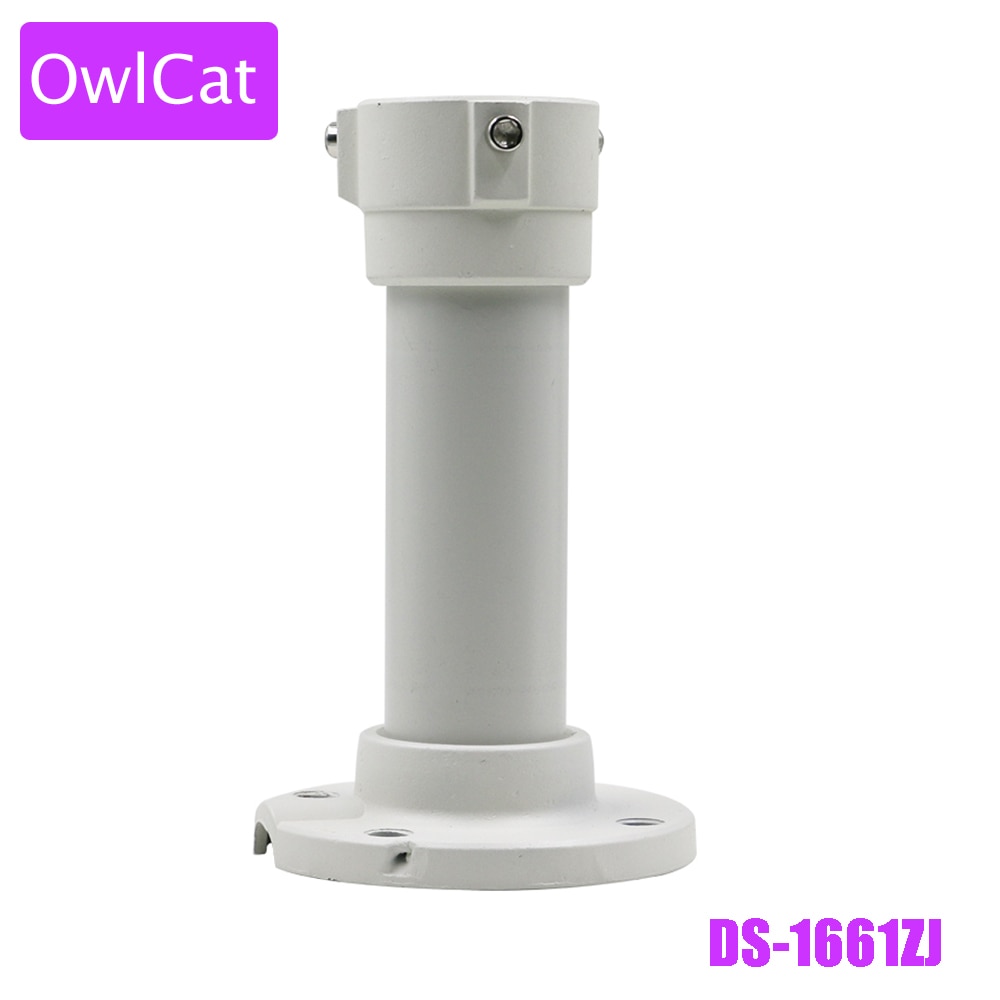 Turvavalvontakamera kattokiinnike hikvision cctv ptz kamera alumiiniseoksesta nostoteline valkoinen ds -1661zj