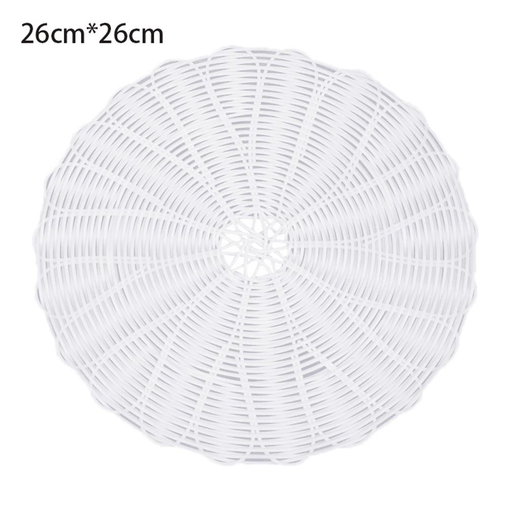 26-48cm Steamer Mat Silicone Grid Rattan Pad Reusable Non-stick Kitchen Cooking Steam Mat For Cooker Stuffed Bun Kitchen Tool: 26cm