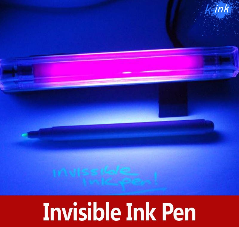 Onzichtbare inkt pen uv pen, Uv licht krachtige/paars uv licht, Mark pen onzichtbare inkt pen