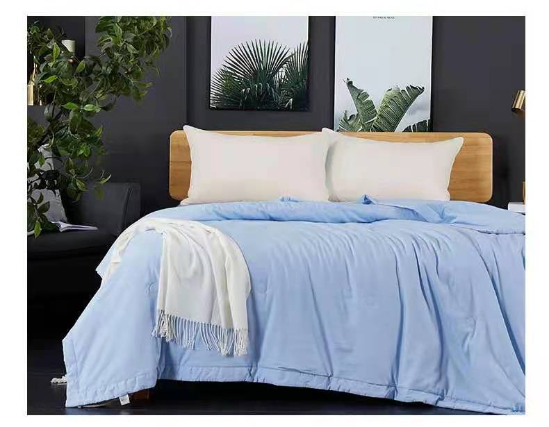 Edredón de algodón de verano para jóvenes, 1,5 m, aire suave, tejido liso: 5