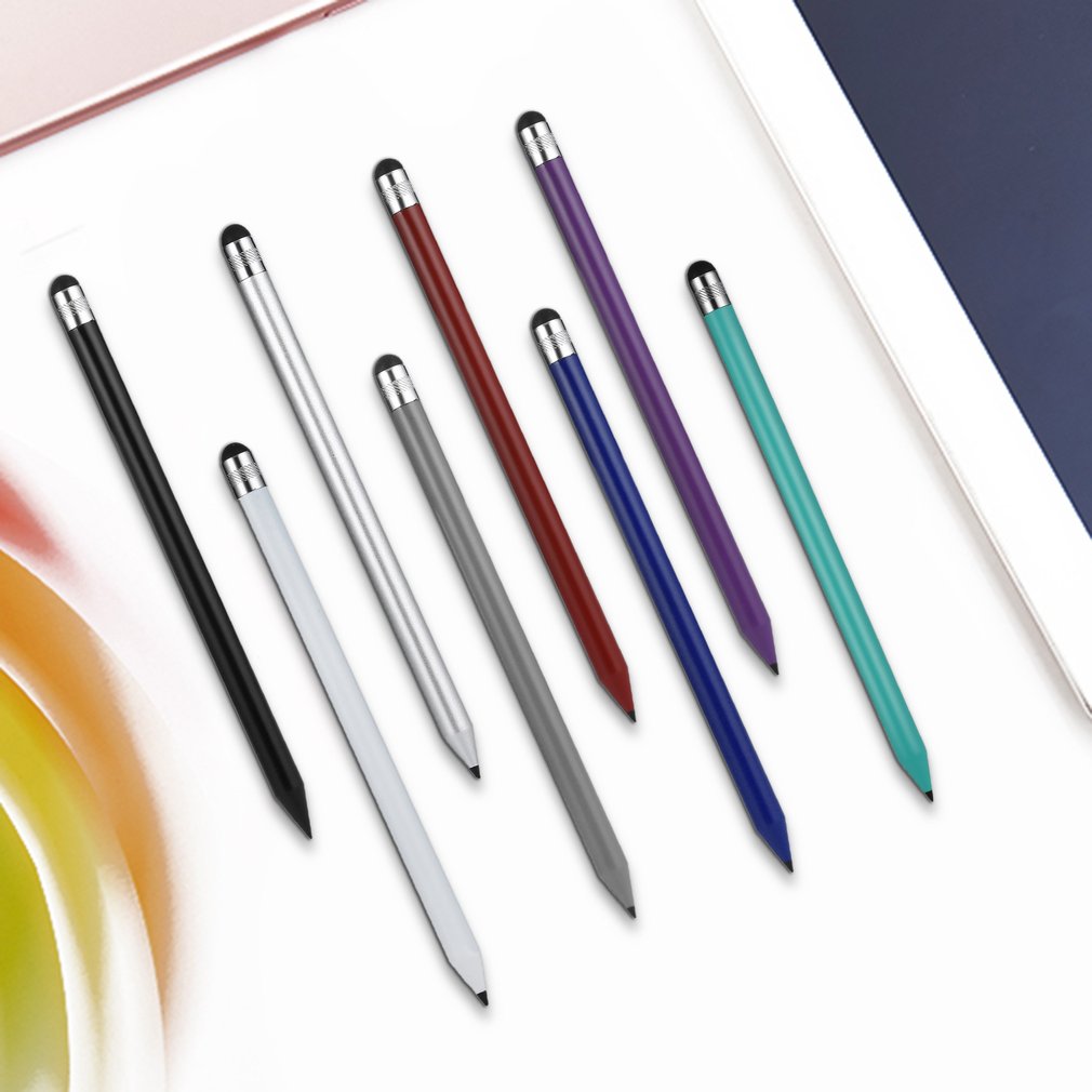 Plastic Pencil Round Stylus Capacitive Pen Touch Stylus Pencil Avoid Finger Fatigue On Any Mobile Phone Tablet