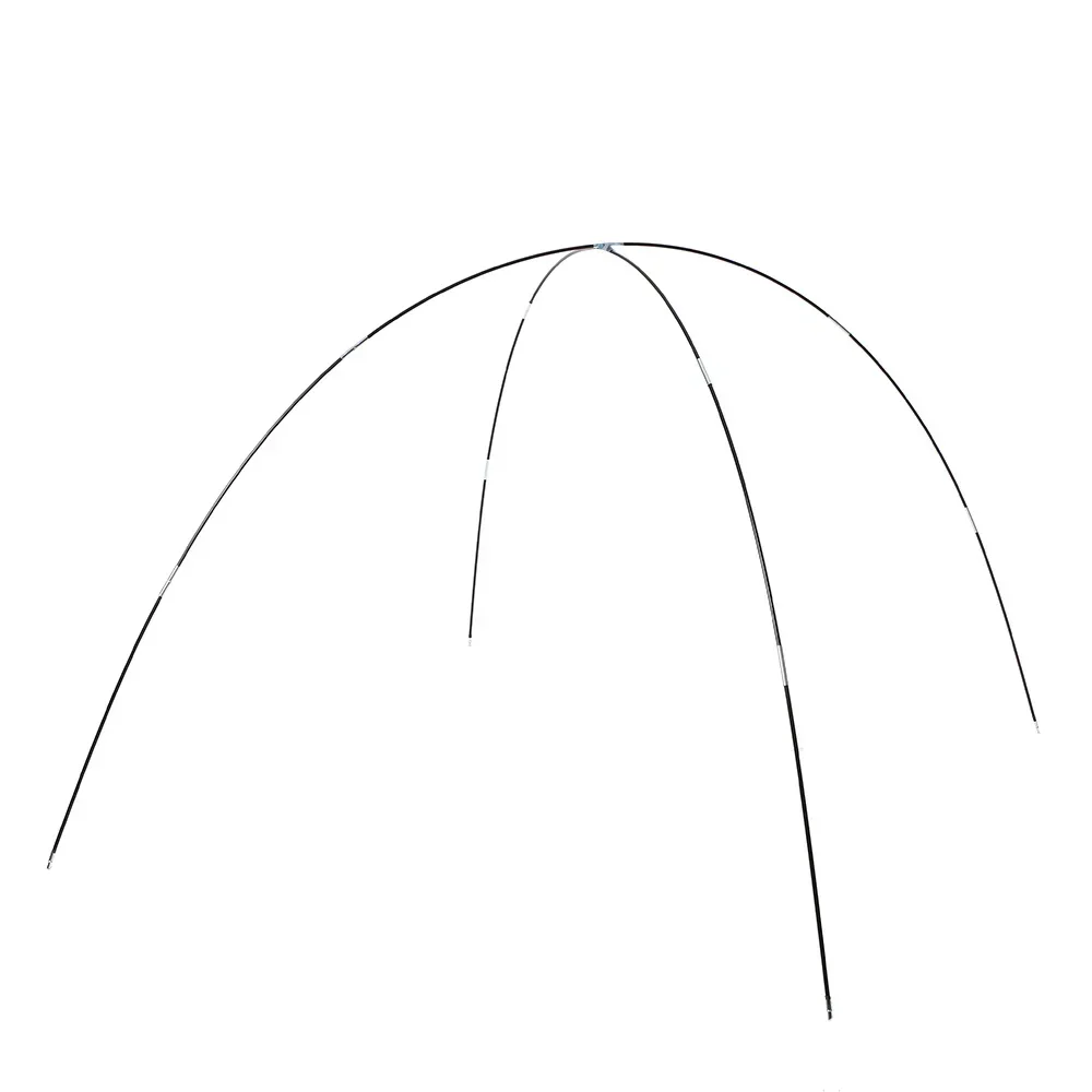 3–4,9 m Fiberglas-Zeltstange, Camping-Zeltstangenstangen, Stützstangen, Markisenrahmen-einstellen, draussen-Werkzeuge, eingebettete Verbindung,