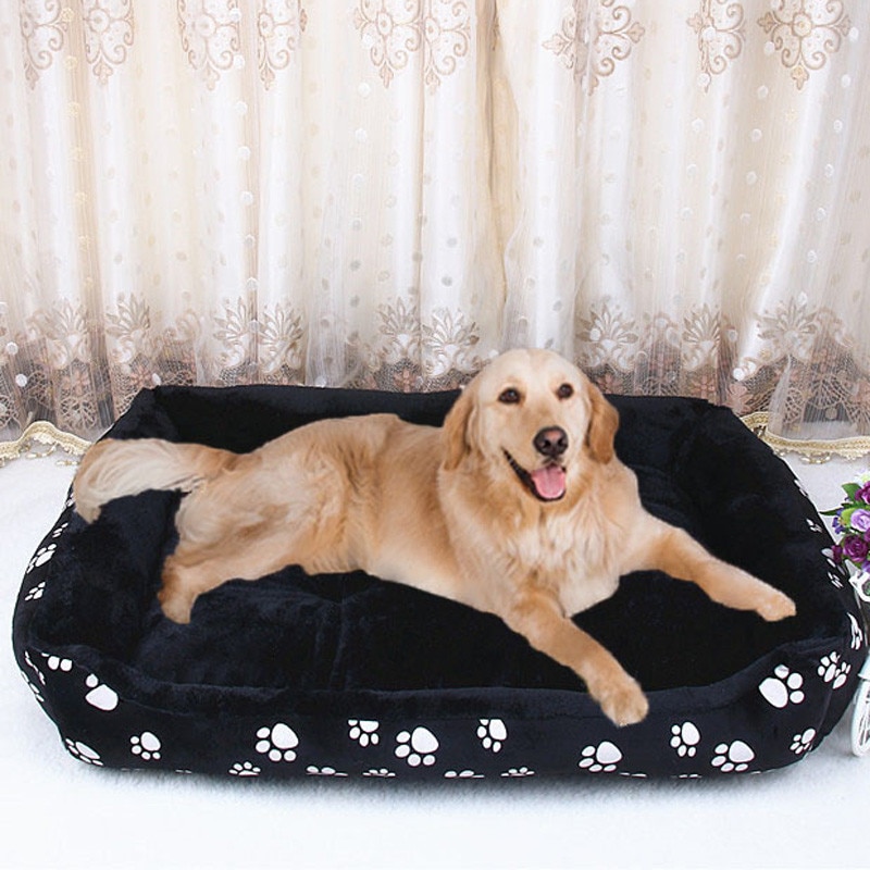 Hond Bedden Voor Grote Honden Kleine Honden Warme Zachte Hond Matras Couch Huisdier Slapen Banken Puppy Kussen Kooi Mat big Size S-XXL