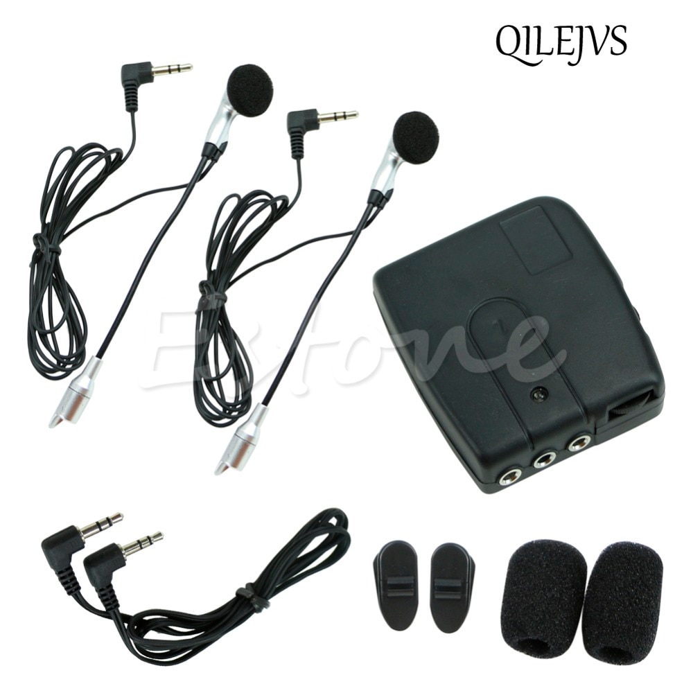 2-way Motorcycle Motorbike Helmet Intercom Headset Communication System