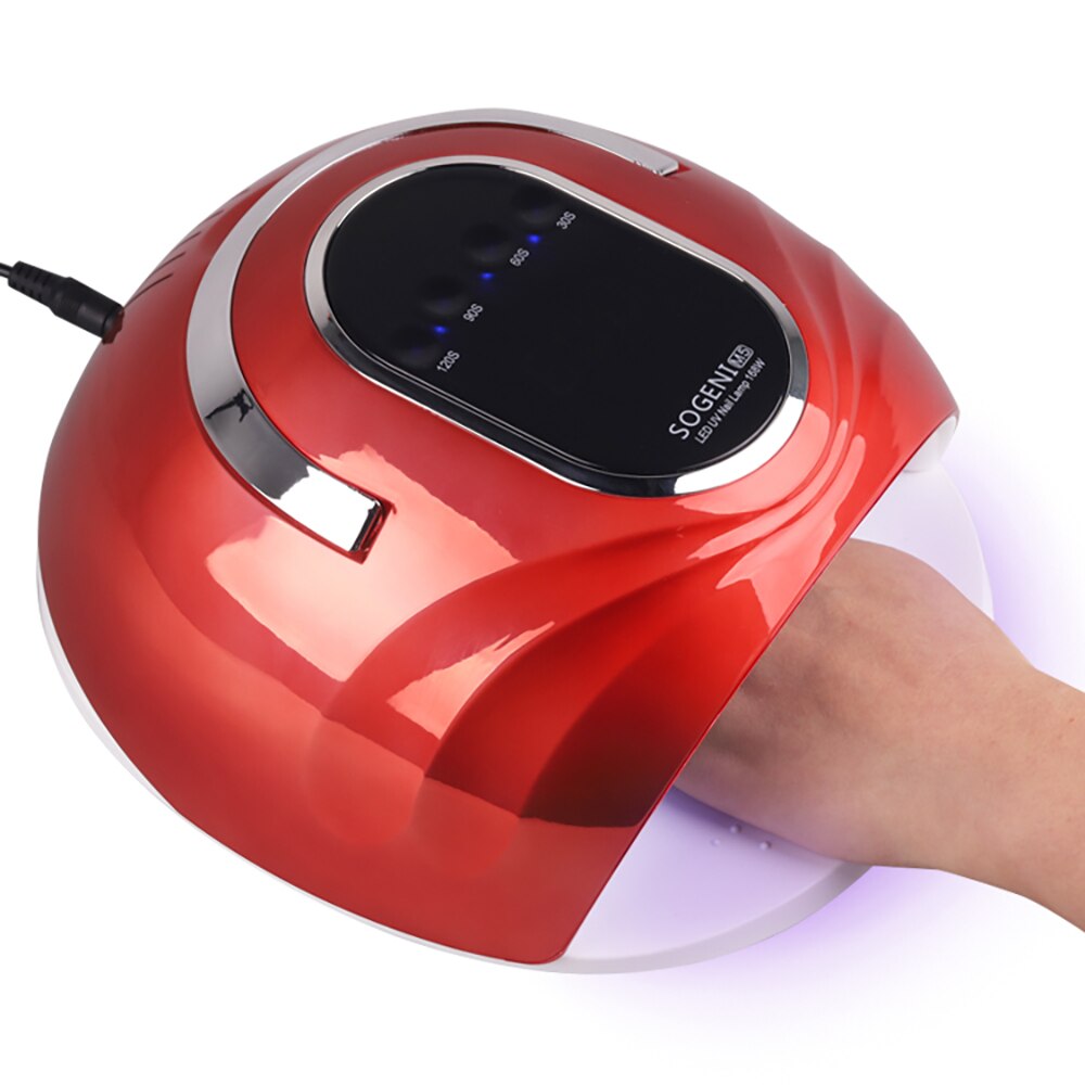 XZMUV-lámpara para herramientas de manicura, secador de uñas con luz UV led de 168W 42, lámpara para esmalte de uñas para manicura con base de Gel/máquina de Gel para pedicura